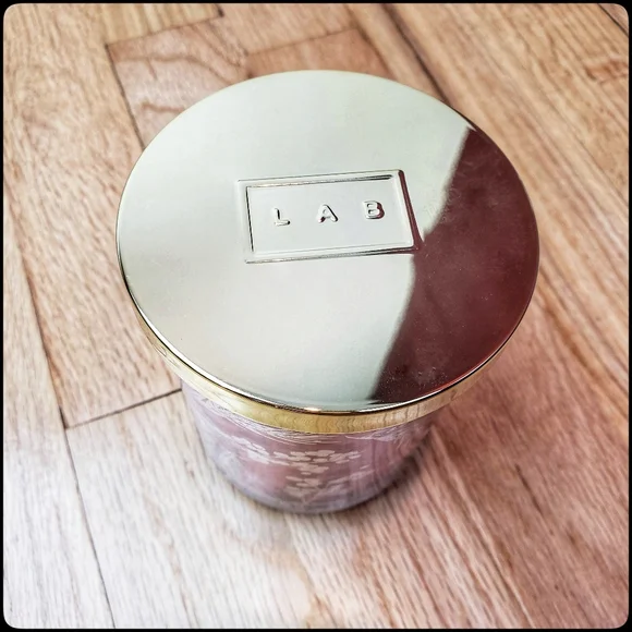 NWT LADY JAYNE Winter Fur Gold & Pink Candle - Picture 3 of 3